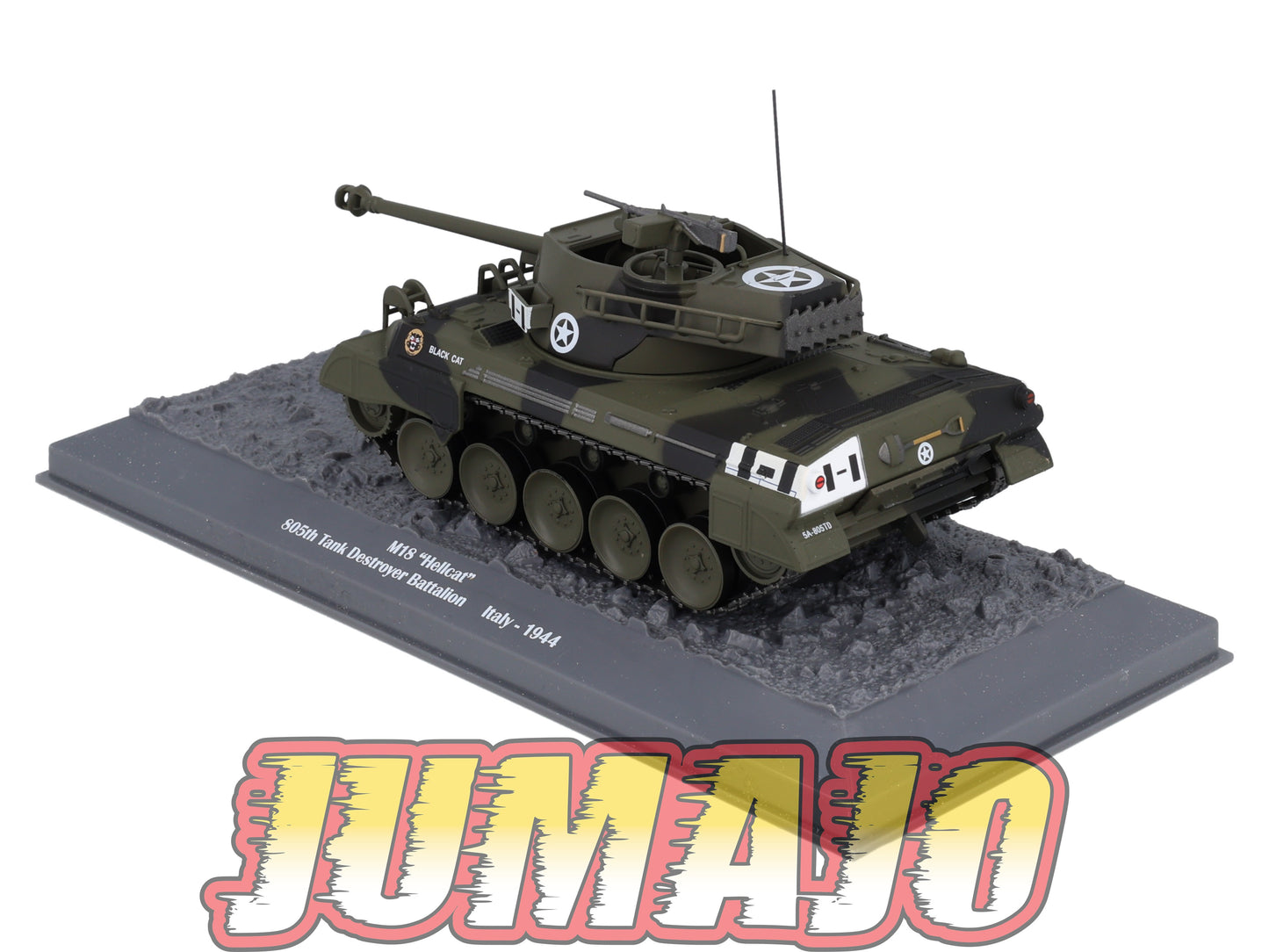 TK25 Tank Altaya IXO 1/43 WW2 : M18 Hellcat 805th Tank Destroyer Italy 1944
