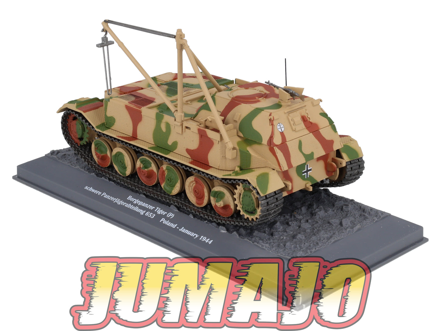 TK30 Tank Altaya IXO 1/43 WW2 : Bergepanzer Tiger Poland 1944 January