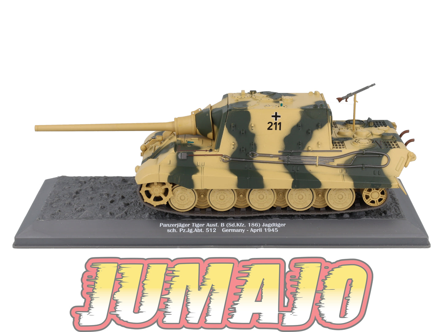TK4 Tank Altaya IXO 1/43 WW2 : Panzerjäger Tiger Jagdtiger Germany 1945 April