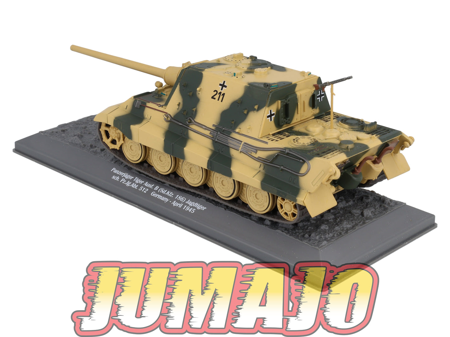 TK4 Tank Altaya IXO 1/43 WW2 : Panzerjäger Tiger Jagdtiger Germany 1945 April