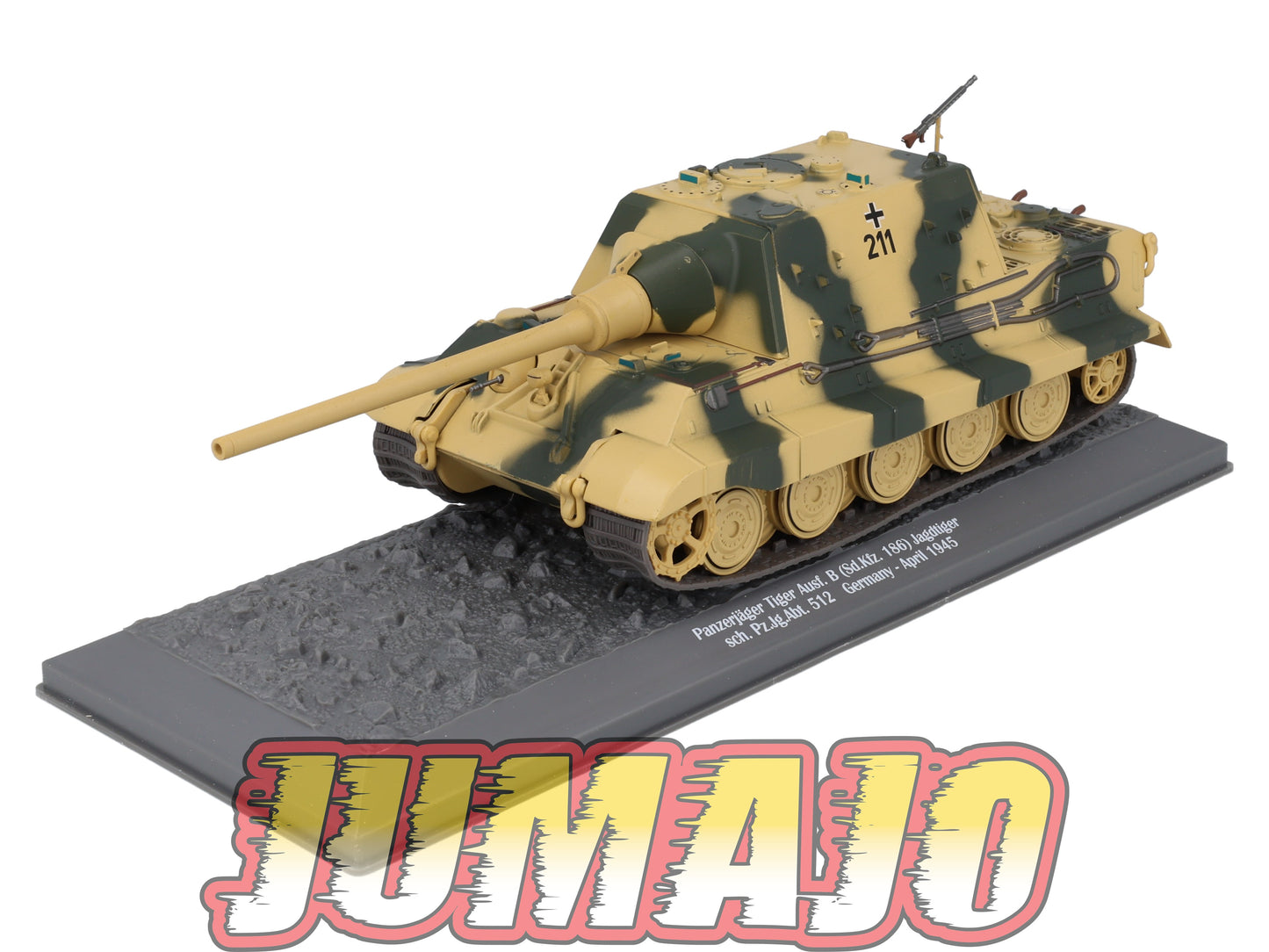 TK4 Tank Altaya IXO 1/43 WW2 : Panzerjäger Tiger Jagdtiger Germany 1945 April