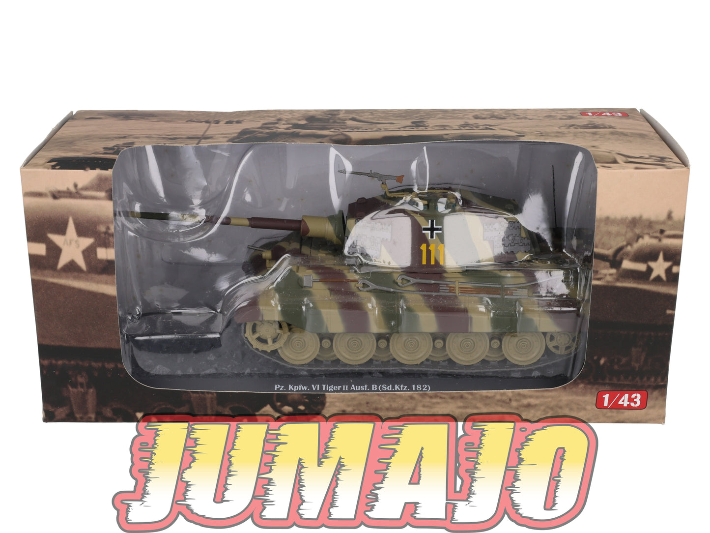 TK7 Tank Altaya IXO 1/43 WW2 : Pz. Kpfw. Tiger SS-Panzerabteilung 501 Belgium 1944
