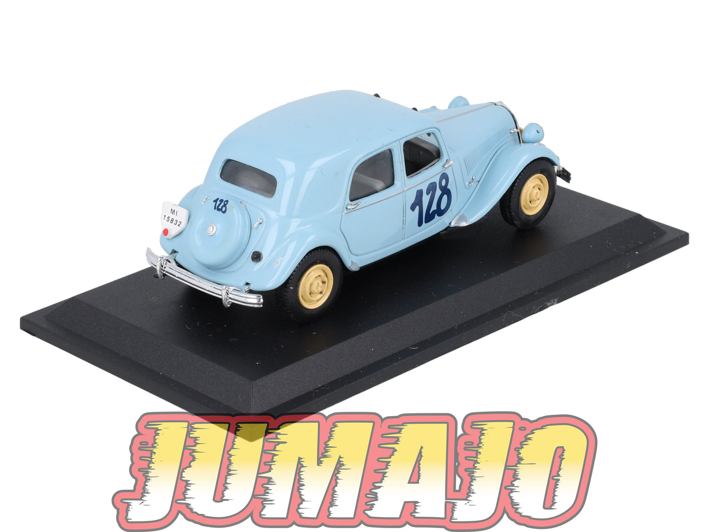 TRA11 Voiture 1/43 Atlas NOREV Traction Avant 15 Six Rallye de Sestrières 1951 #128