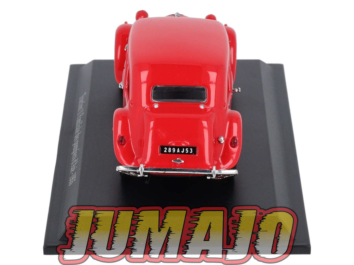 TRA1 Voiture 1/43 Atlas NOREV Traction 11 Familiale des pompiers d'Azé 1955
