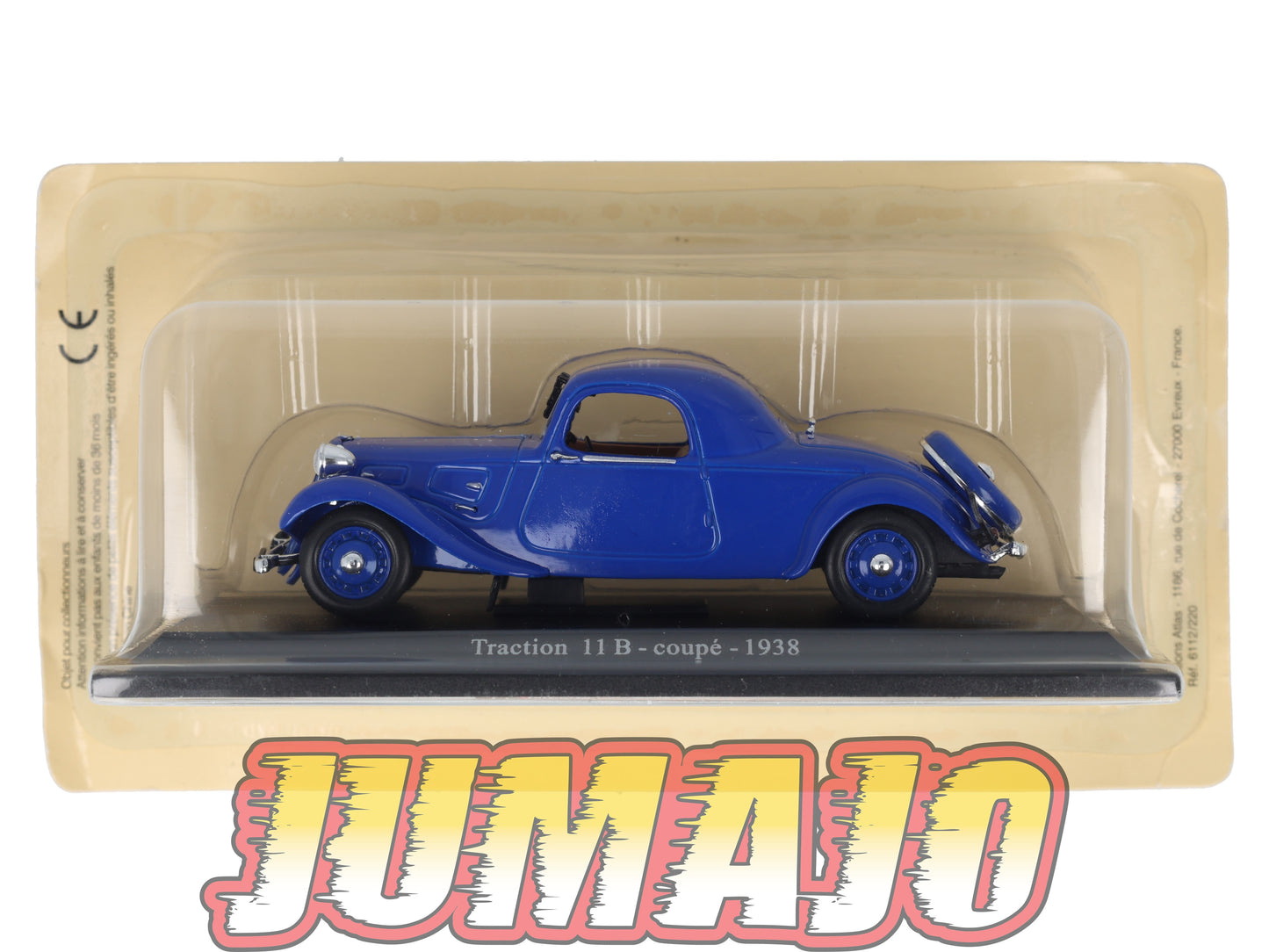 TRA20 Voiture 1/43 Atlas NOREV Traction 11B Coupé 1938