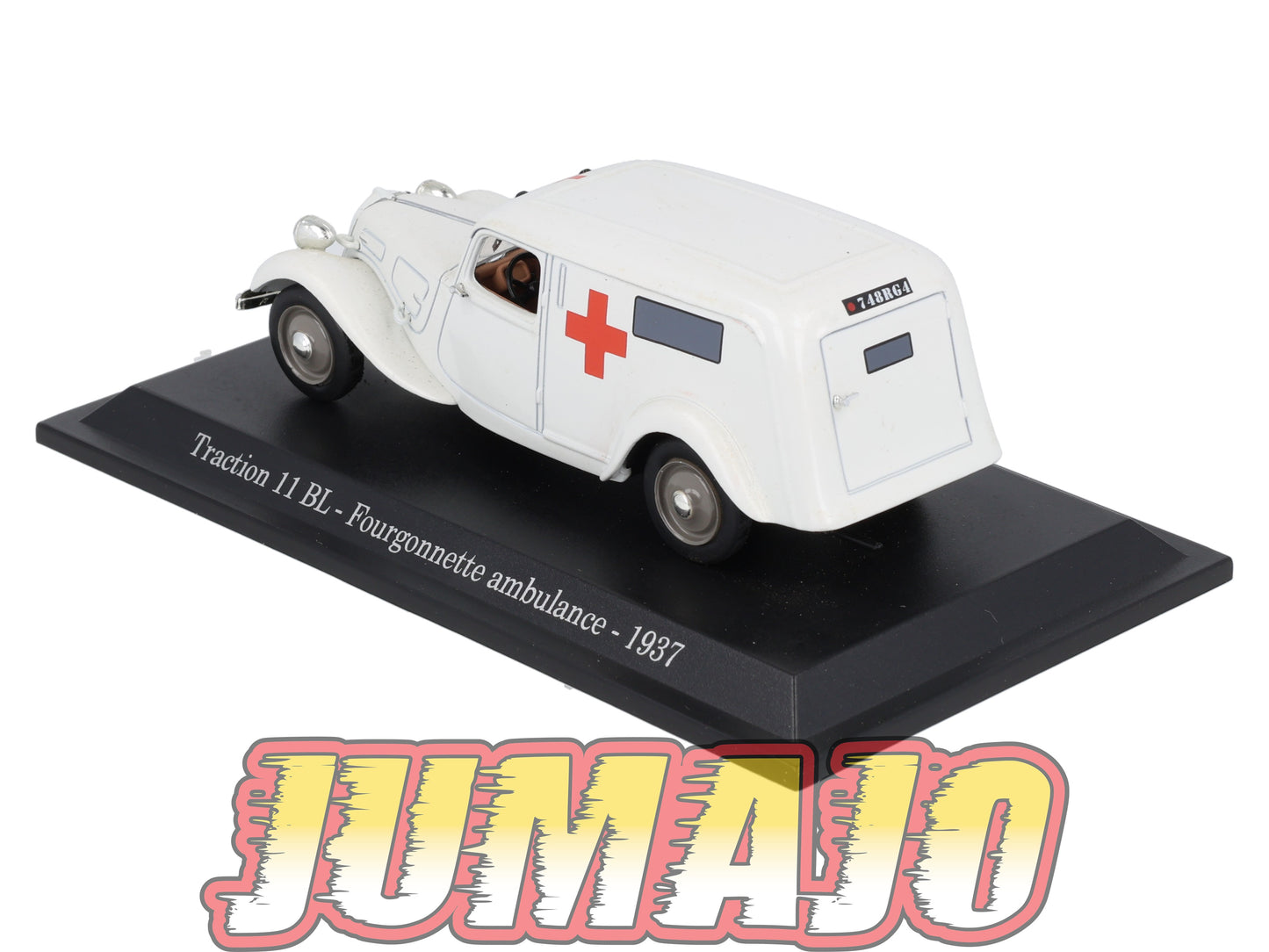 TRA26 Voiture 1/43 Atlas NOREV Traction 11BL Fourgonette Ambulance 1937