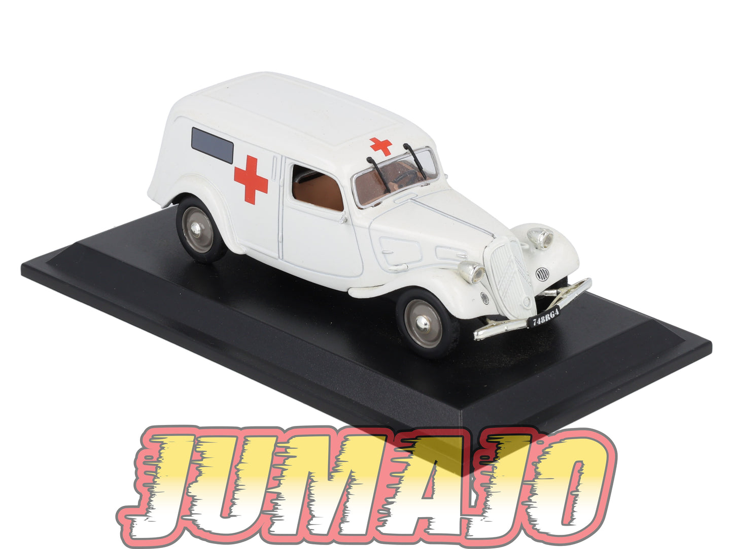 TRA26 Voiture 1/43 Atlas NOREV Traction 11BL Fourgonette Ambulance 1937