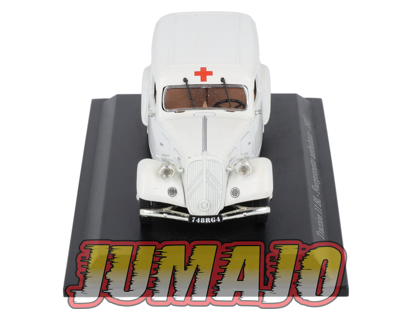 TRA26 Voiture 1/43 Atlas NOREV Traction 11BL Fourgonette Ambulance 1937