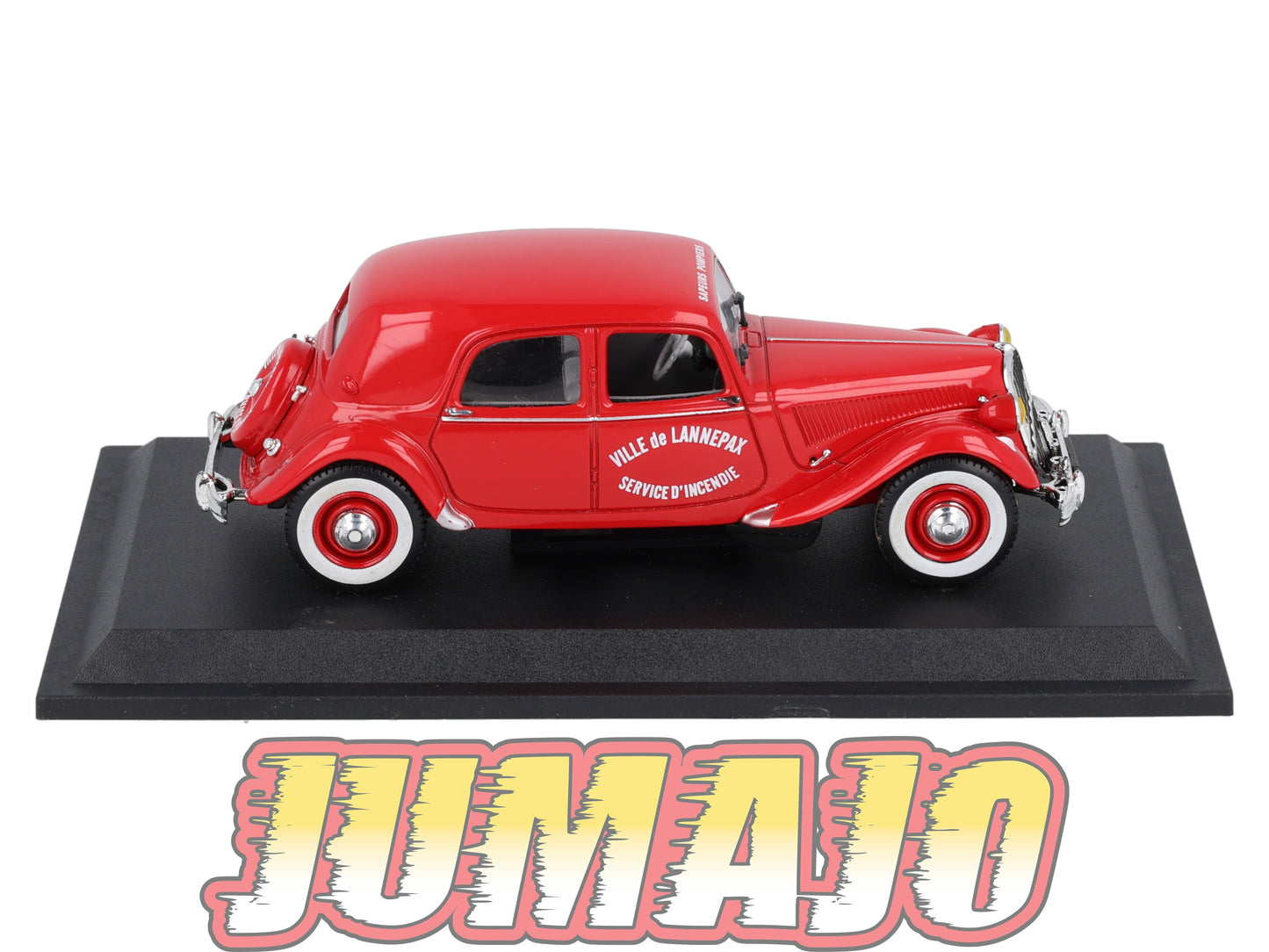 TRA27 Voiture 1/43 Atlas NOREV Traction 15 Six Pompiers De Lannepax 1952
