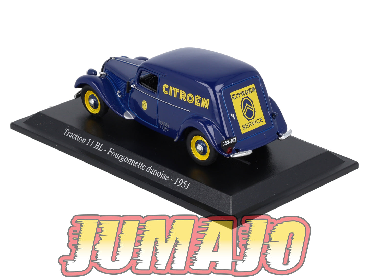 TRA34 Voiture 1/43 Atlas NOREV Traction 11 BL Limousine Danoise 1951