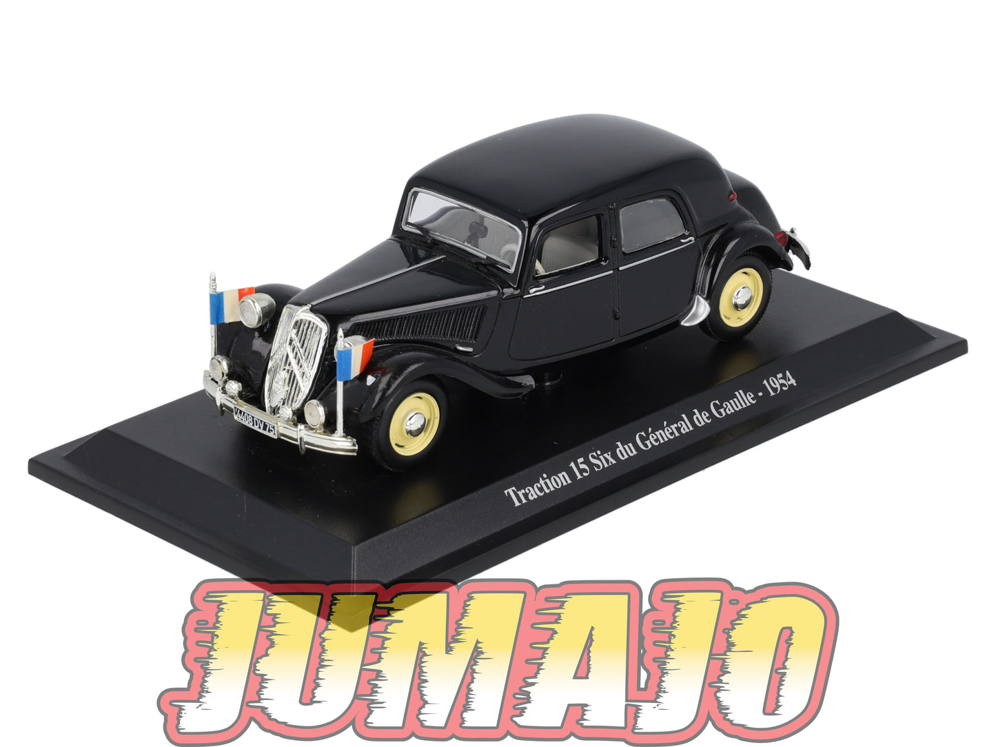 TRA3 Voiture 1/43 Atlas NOREV Traction 15 Six du général de Gaulle 1954