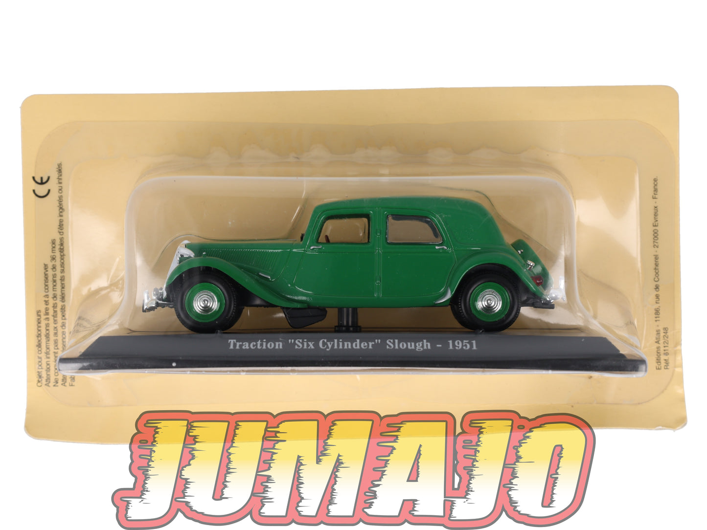 TRA48 Voiture 1/43 Atlas NOREV Traction Six Cylinder Slough 1951