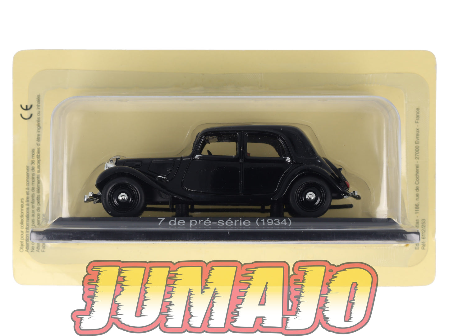 TRA53 Voiture 1/43 Atlas NOREV Traction 7 de pré-série 1934