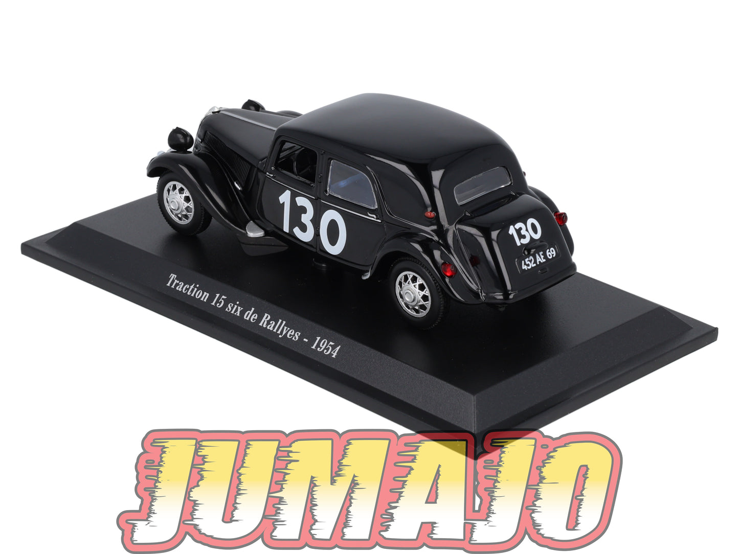 TRA55 Voiture 1/43 Atlas NOREV Traction 15 Six de Rallyes 1954 #130