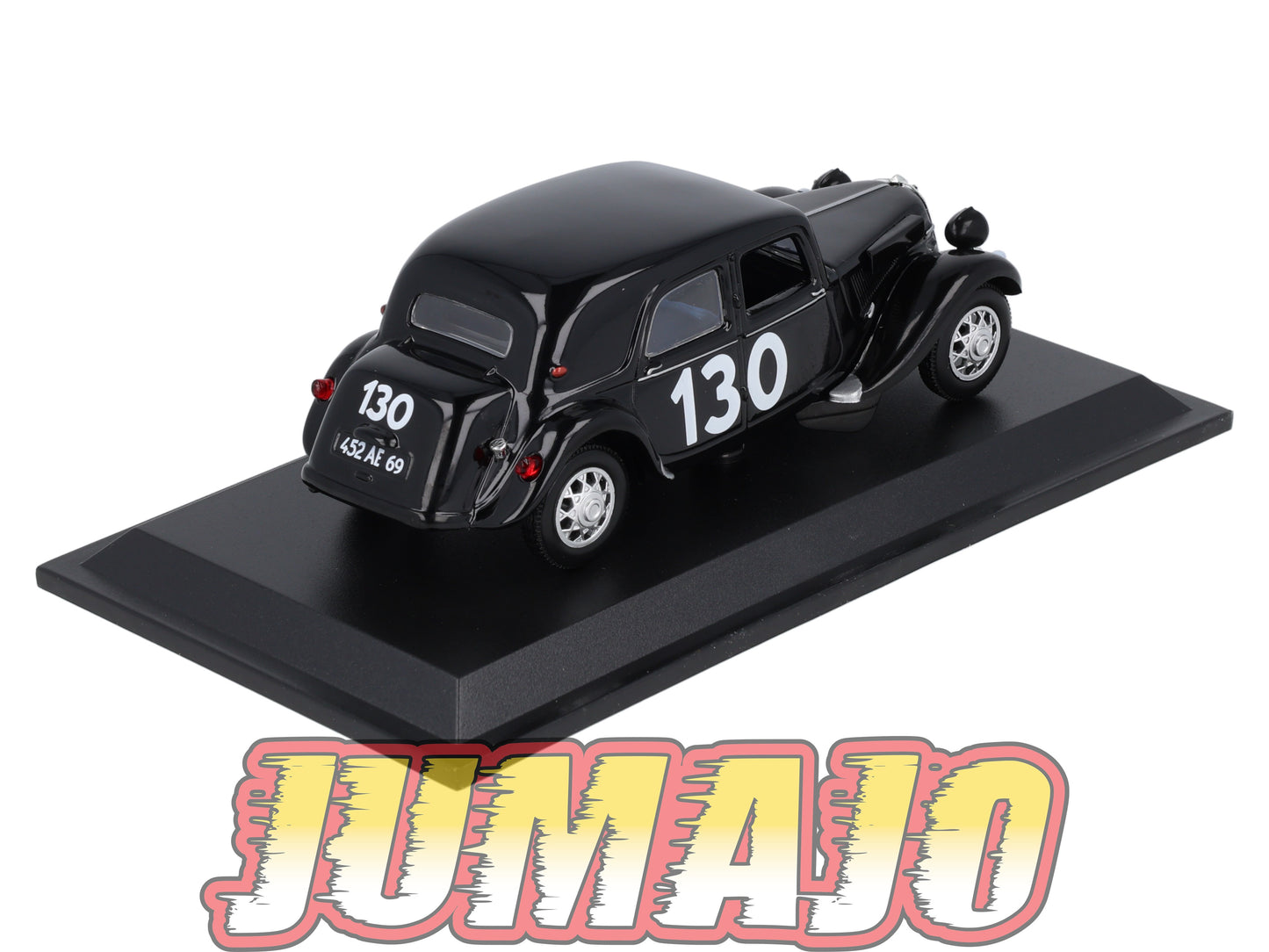 TRA55 Voiture 1/43 Atlas NOREV Traction 15 Six de Rallyes 1954 #130