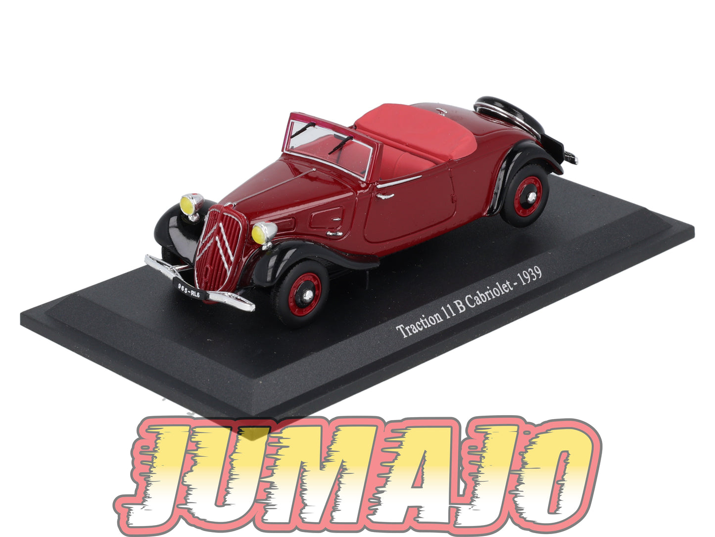 TRA60 Voiture 1/43 Atlas NOREV Traction 11 B Cabriolet 1939