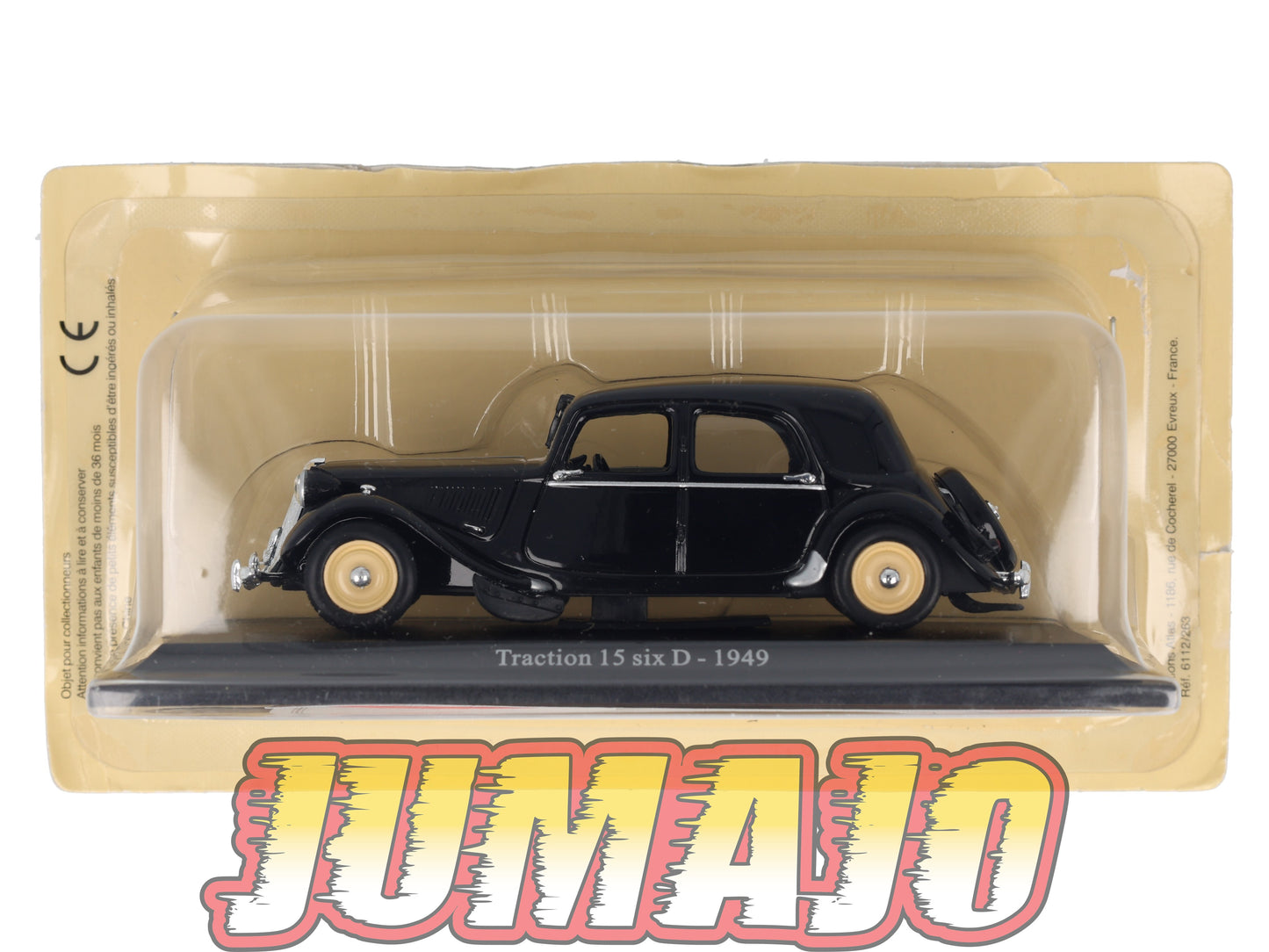 TRA63 Voiture 1/43 Atlas NOREV Traction 15 Six D 1949