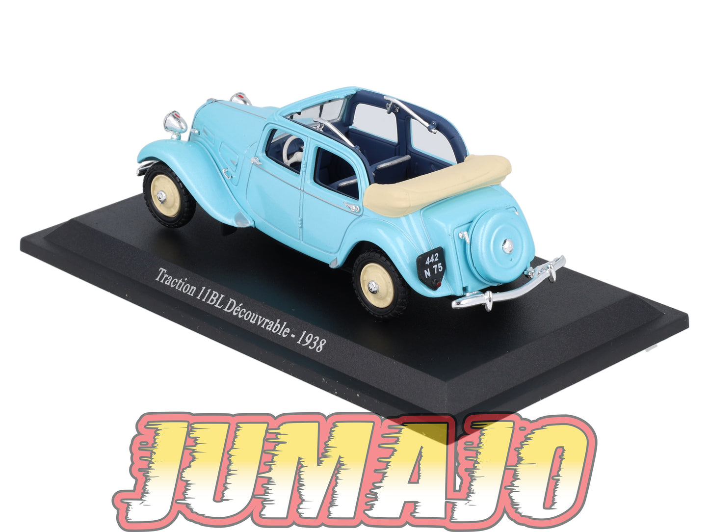 TRA64 Voiture 1/43 Atlas NOREV Traction 11BL Découvrable 1938