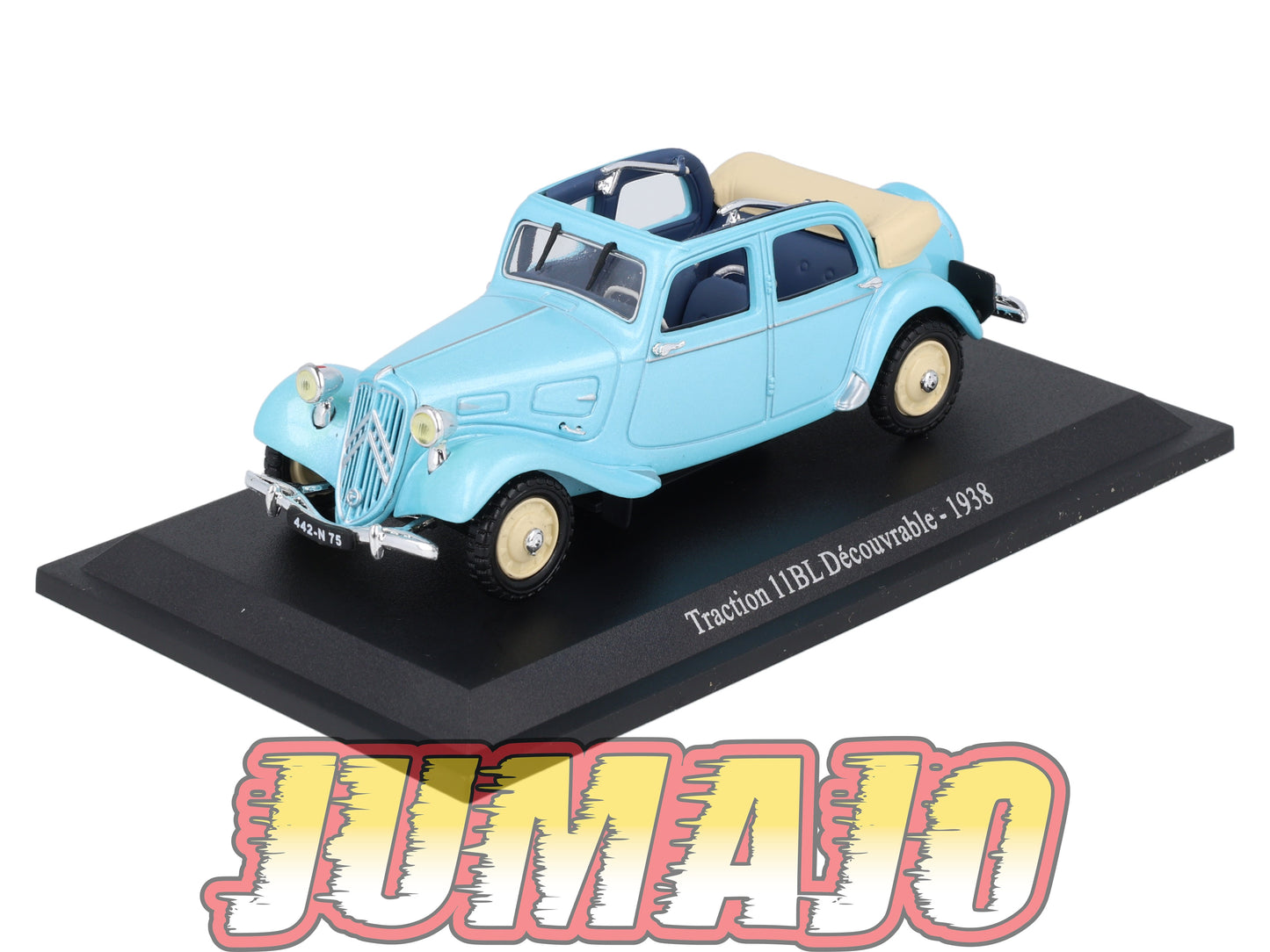 TRA64 Voiture 1/43 Atlas NOREV Traction 11BL Découvrable 1938