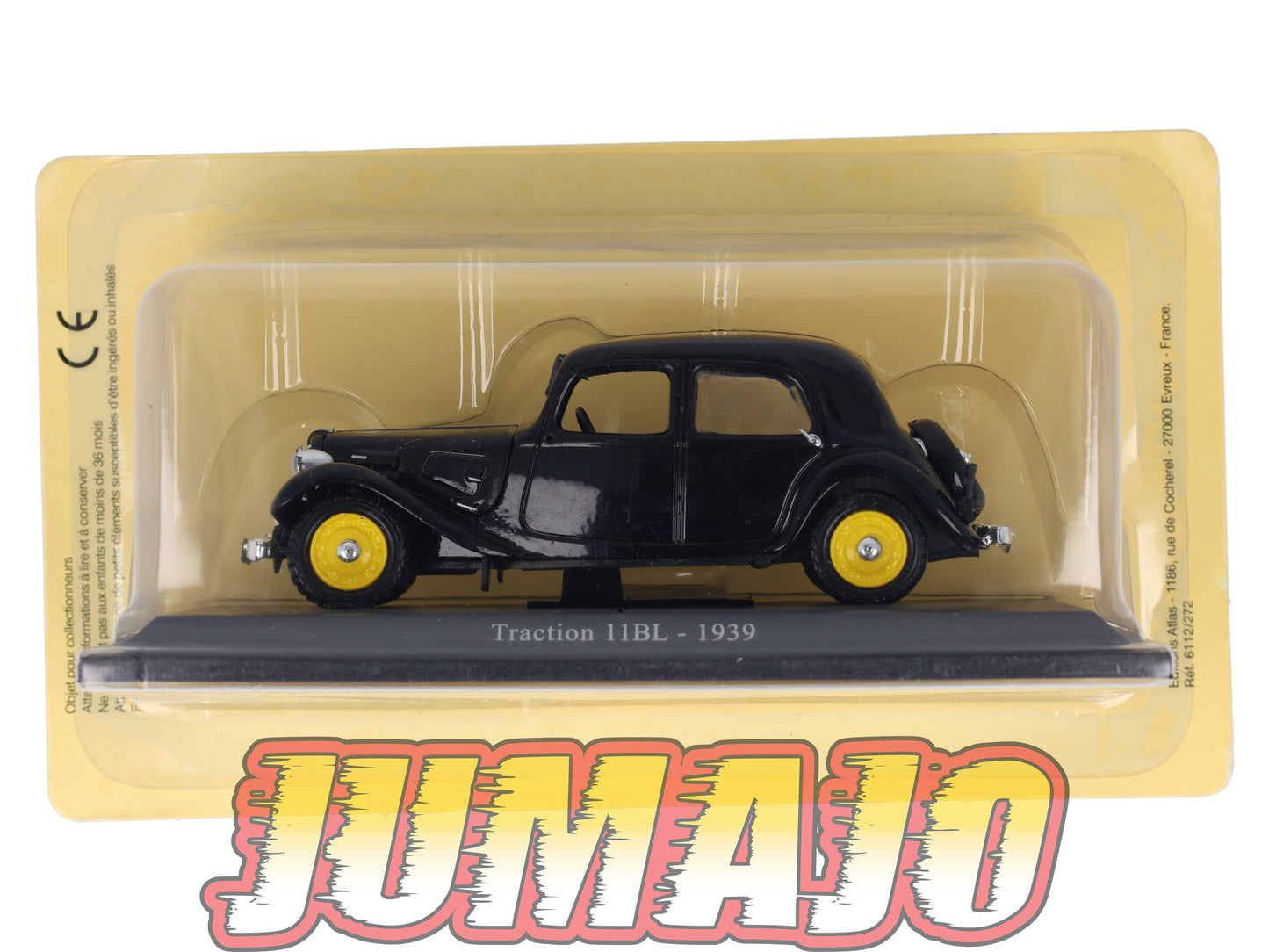 TRA72 Voiture 1/43 Atlas NOREV Traction 11BL 1939