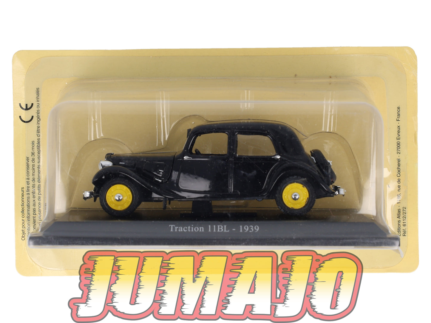 TRA72 Voiture 1/43 Atlas NOREV Traction 11BL 1939