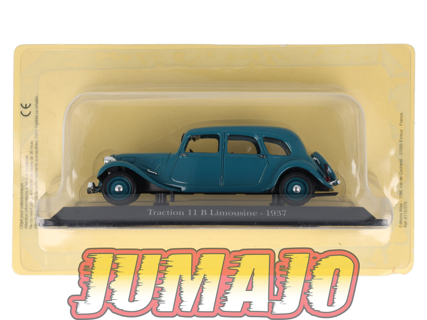 TRA75 Voiture 1/43 Atlas NOREV Traction 11 B Limousine 1937