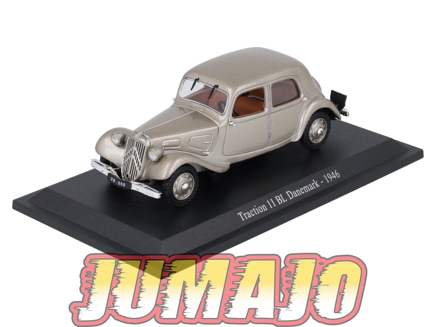 TRA76 Voiture 1/43 Atlas NOREV Traction 11 BL Danemark 1946