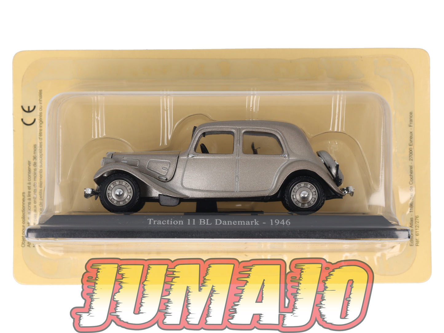 TRA76 Voiture 1/43 Atlas NOREV Traction 11 BL Danemark 1946