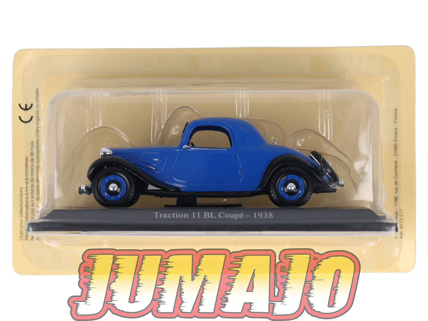TRA77 Voiture 1/43 Atlas NOREV Traction 11 BL Coupé 1938