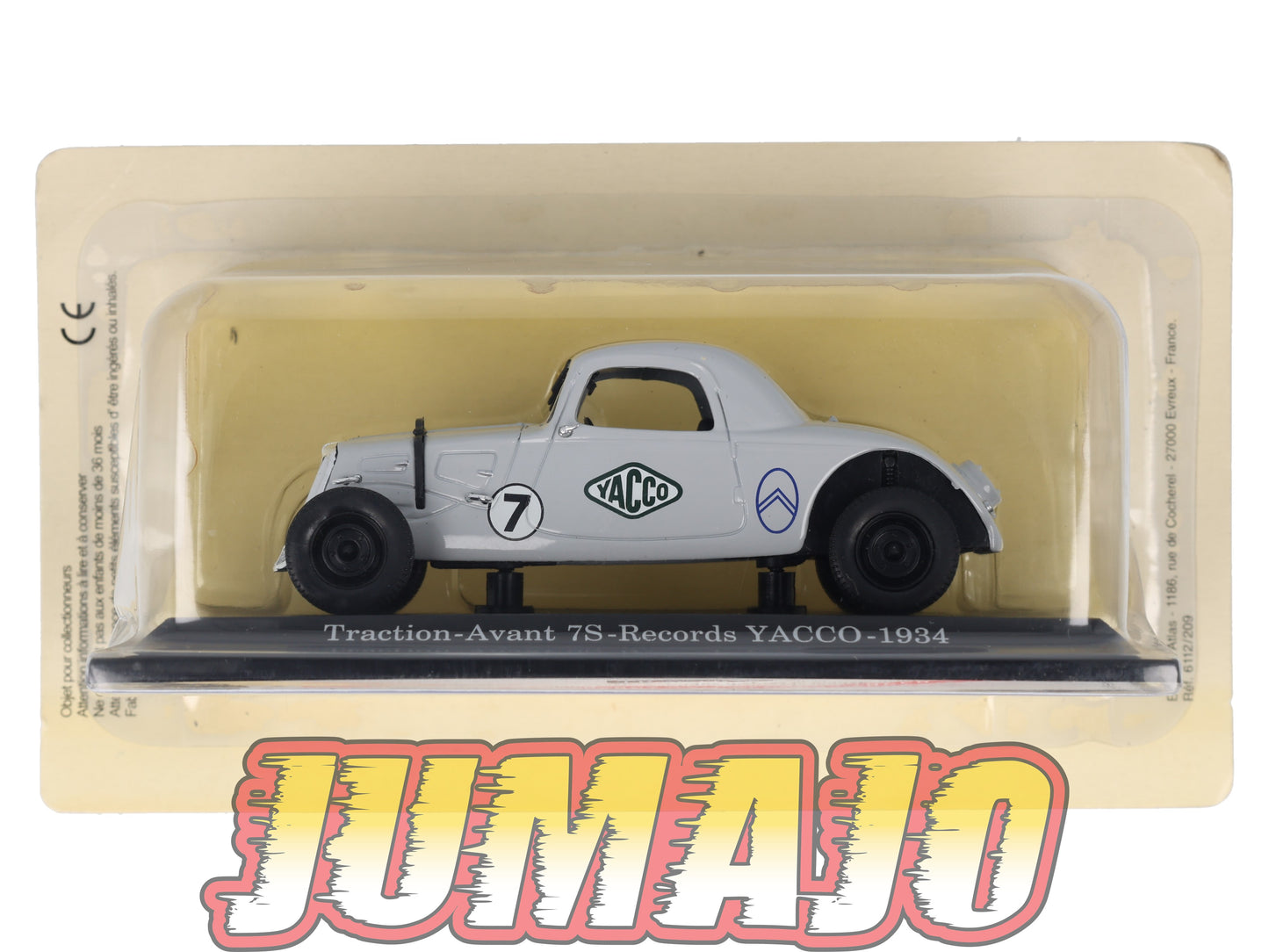 TRA9 Voiture 1/43 Atlas NOREV Traction Avant 7S Records YACCO 1934