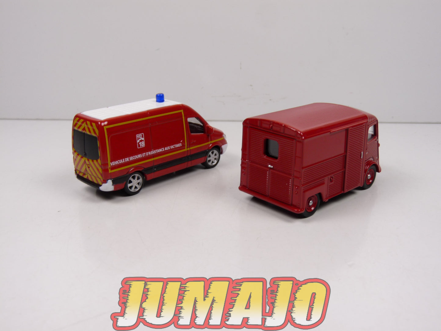 TRI102 2 X 3 inches 1/64 NOREV Citroen HY & Mercedes-Benz sprinter