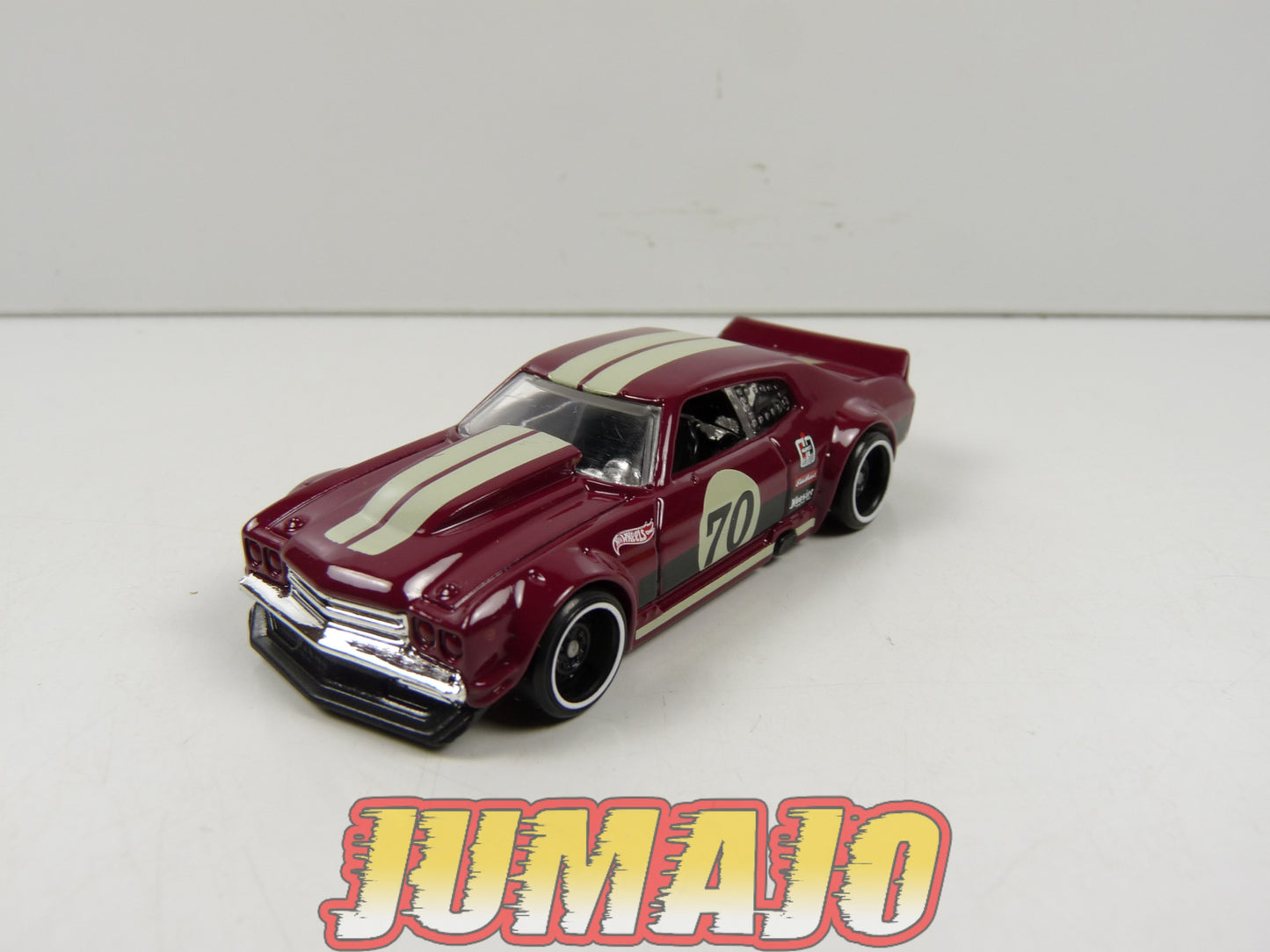 TRI75 : 5 X 3 inches 1/64 HOT WEELS américaine : Chevrolet Chevelle