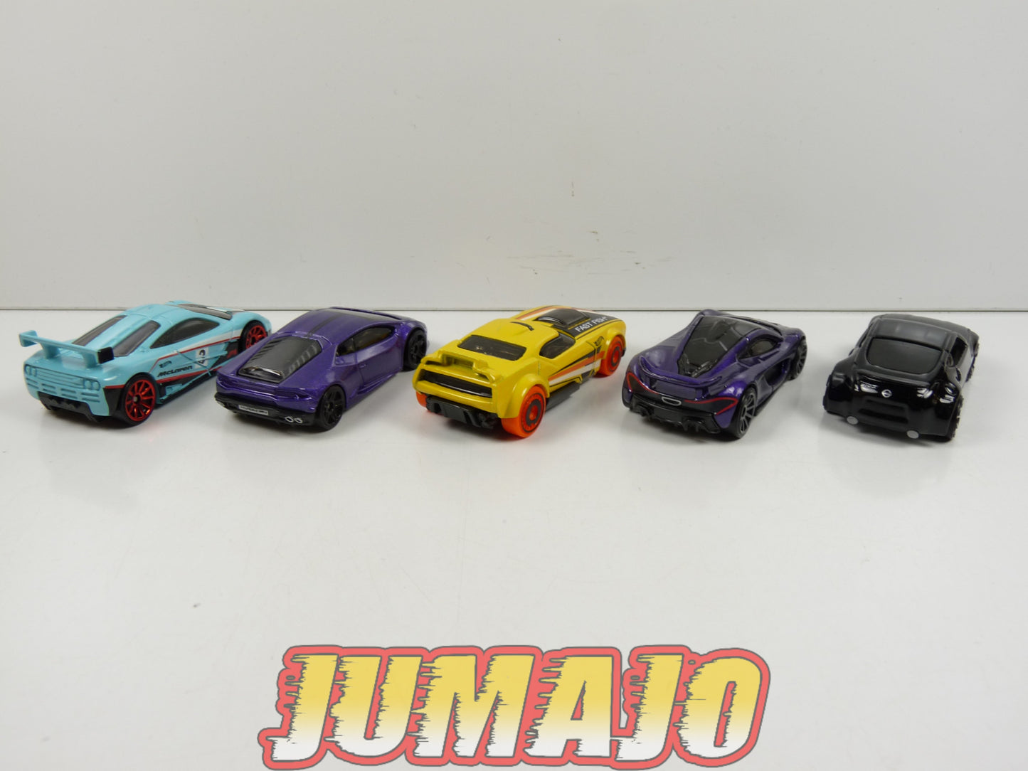 TRI80 : 5 X 3 inches 1/64 HOT WEELS Supercars : Nissan, Lamborghini & McLaren