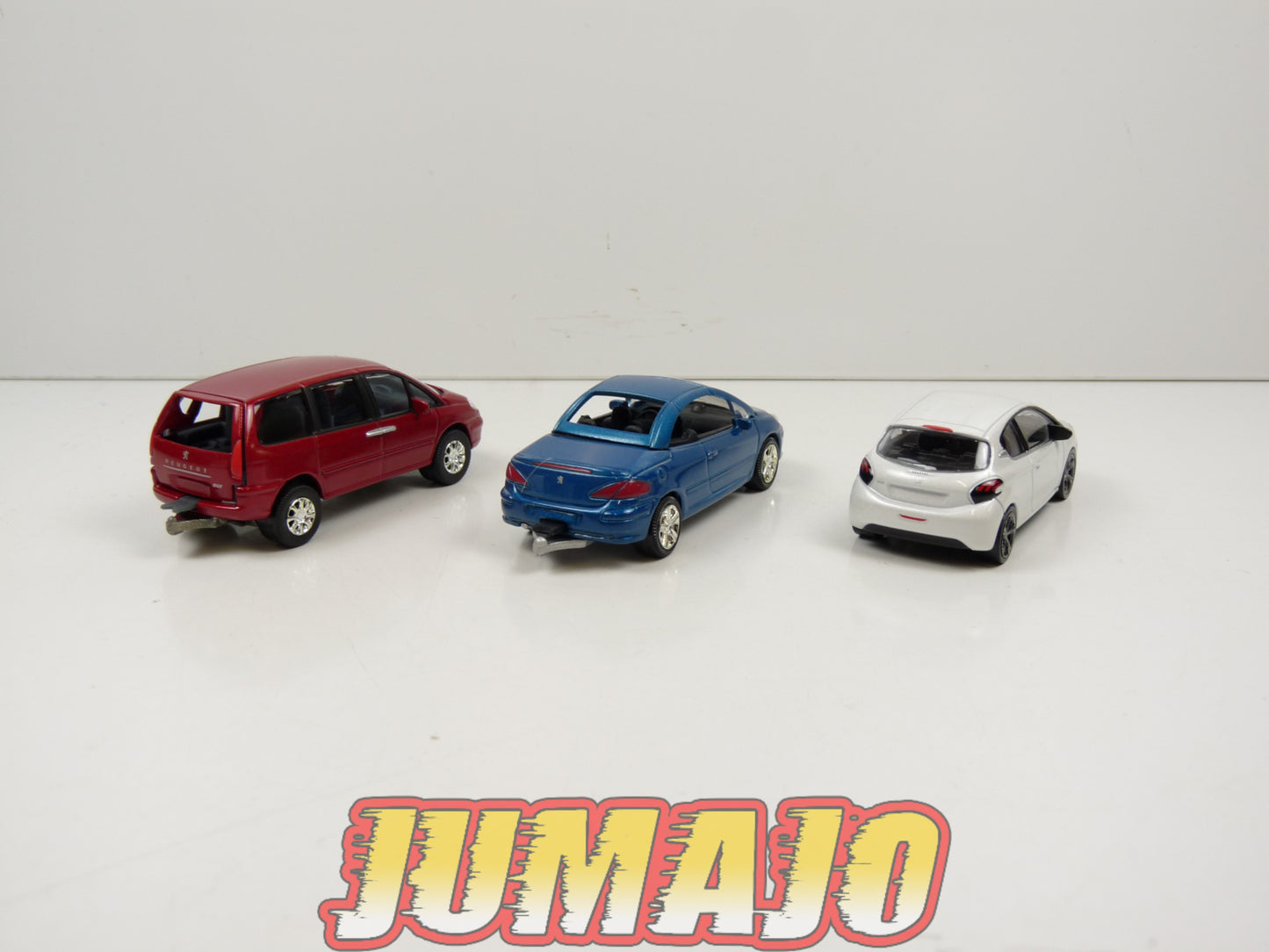 TRI82 : 5 X 3 inches 1/64 NOREV Peugeot 307, 208, 807, Renault 5 Turbo, mégane