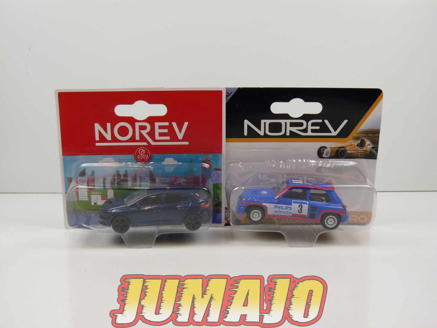 TRI82 : 5 X 3 inches 1/64 NOREV Peugeot 307, 208, 807, Renault 5 Turbo, mégane