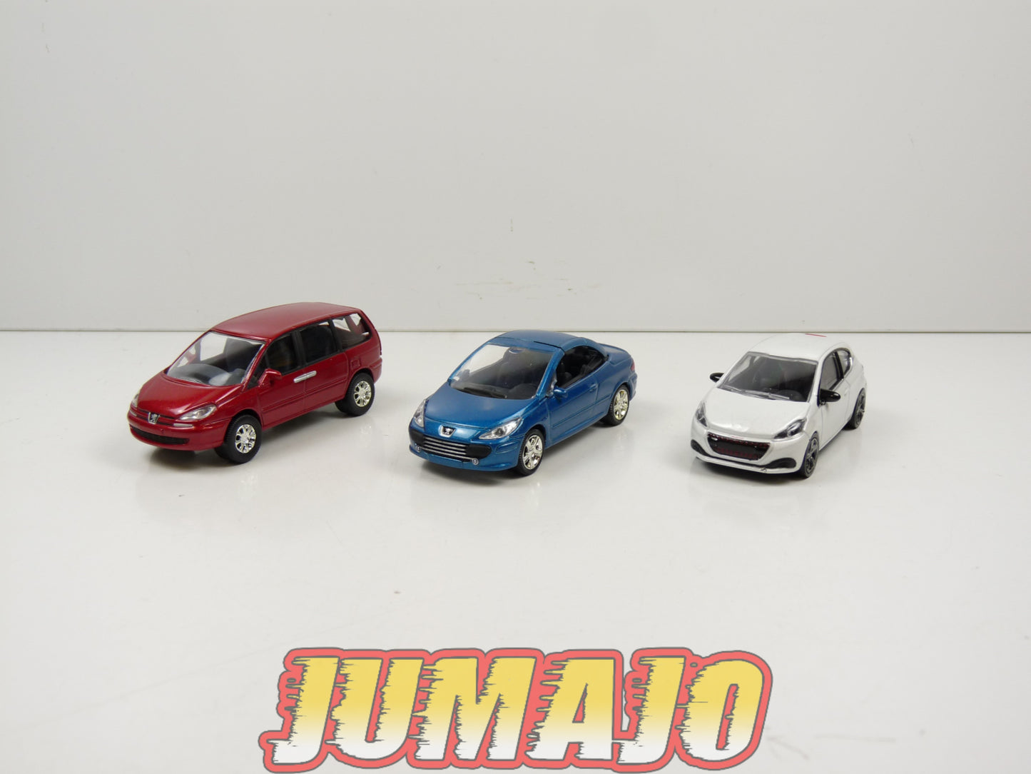 TRI82 : 5 X 3 inches 1/64 NOREV Peugeot 307, 208, 807, Renault 5 Turbo, mégane