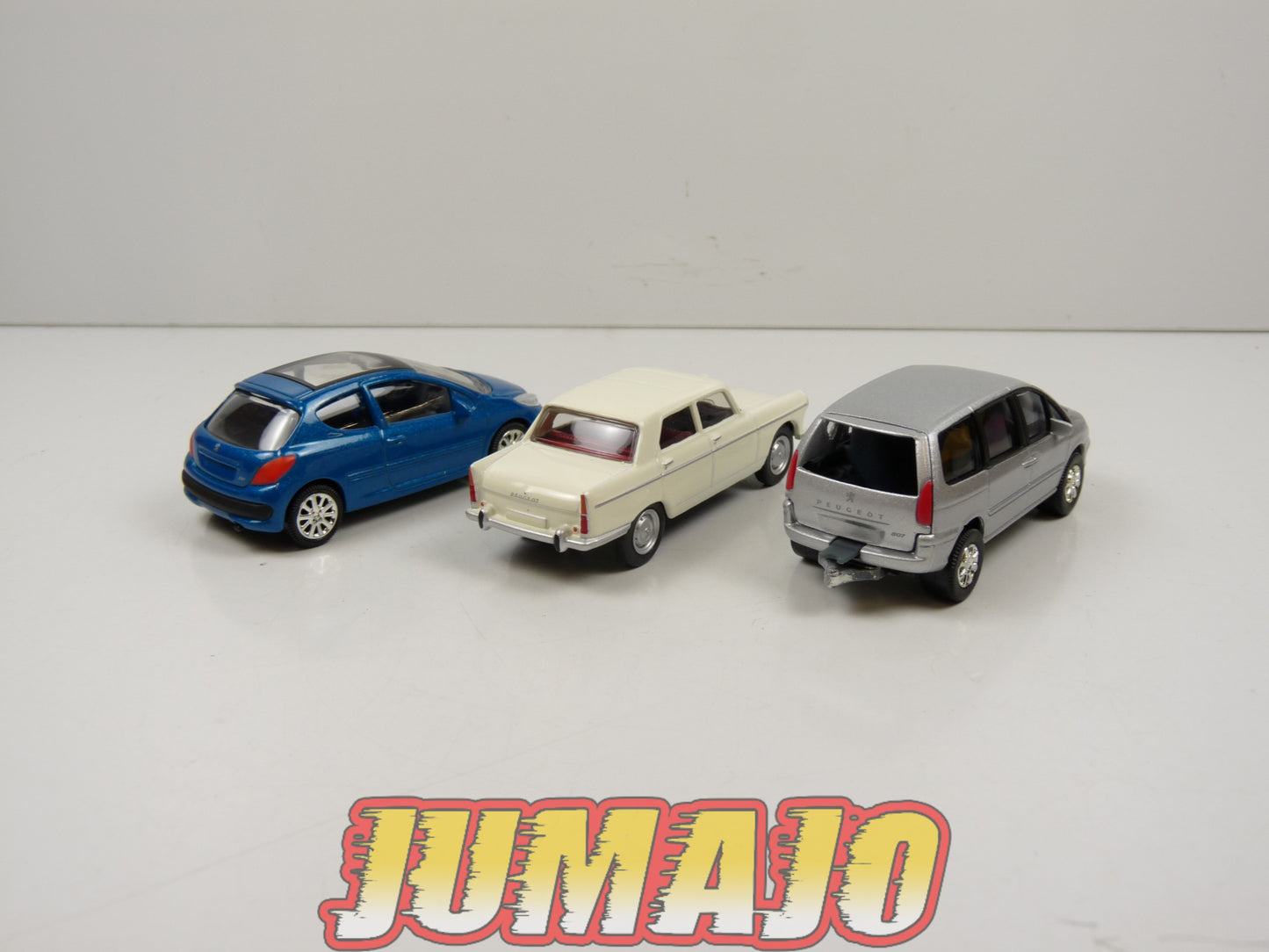 TRI88 : 5 X 3 inches 1/64 NOREV Peugeot 207, 404, 807, mégane, Mini cooper