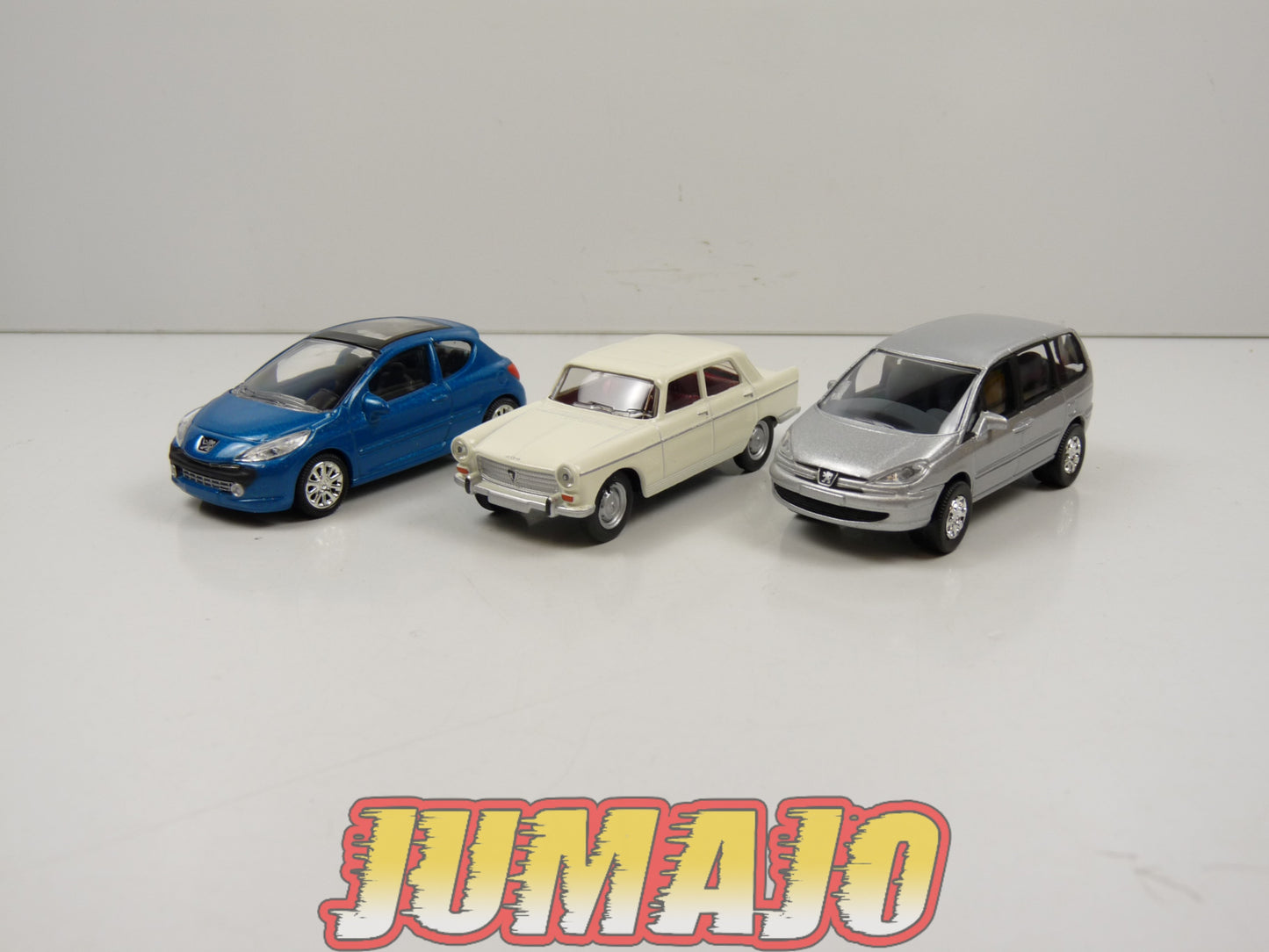 TRI88 : 5 X 3 inches 1/64 NOREV Peugeot 207, 404, 807, mégane, Mini cooper