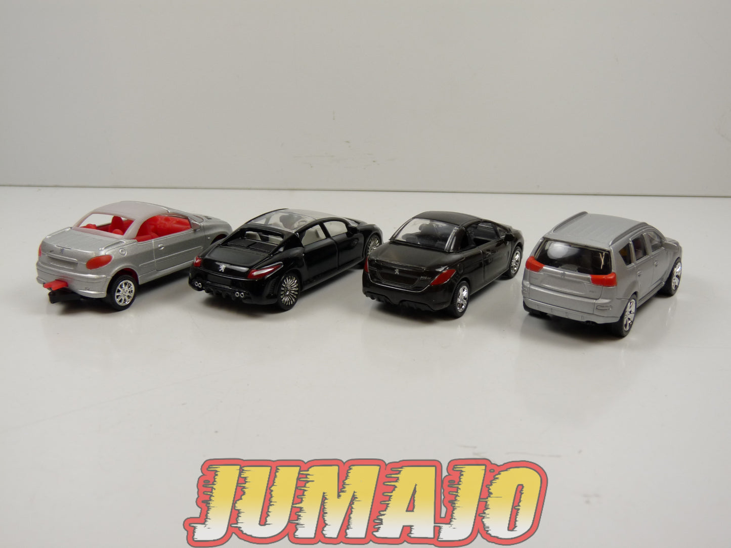 TRI95 : 5 X 3 inches NOREV 1/64 Peugeot 4007, 206, 308 CC, 908 RC, mégane