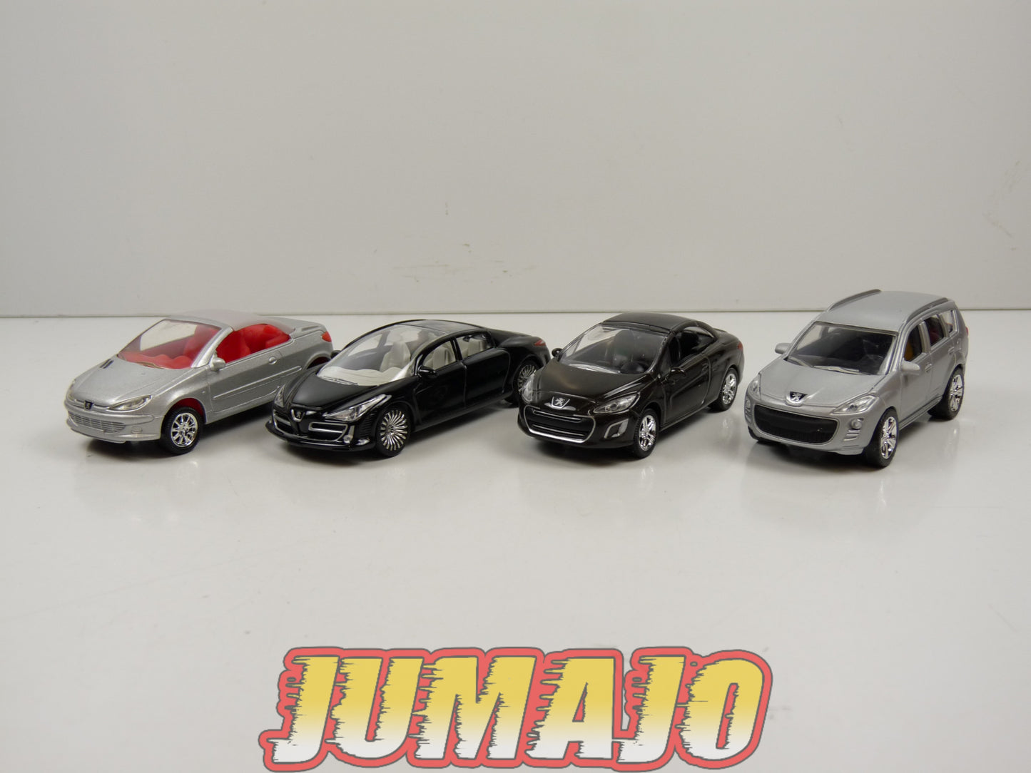 TRI95 : 5 X 3 inches NOREV 1/64 Peugeot 4007, 206, 308 CC, 908 RC, mégane