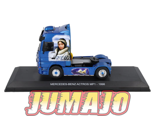 TT10 Camion 1/43 Truck Tuning Hachette Ixo Mercedes-Benz Actros MP1 1998 Allemagne