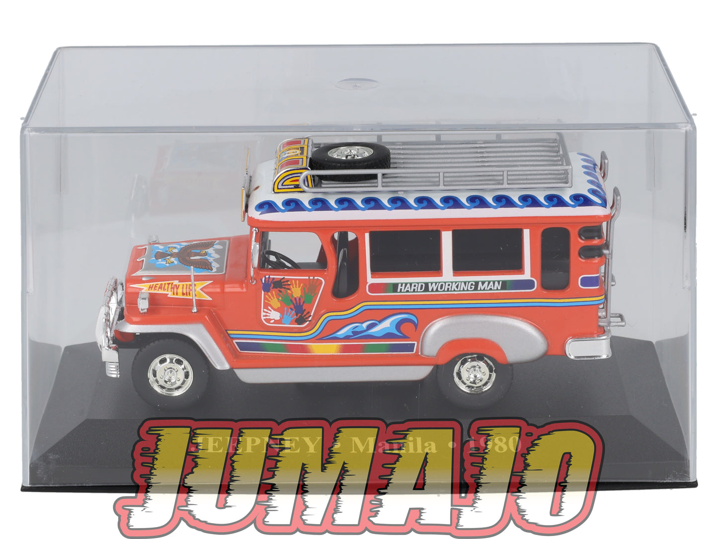 TX13 Voiture 1/43 IXO/Altaya TAXIS DU MONDE : JEEPNEY Manila 1980