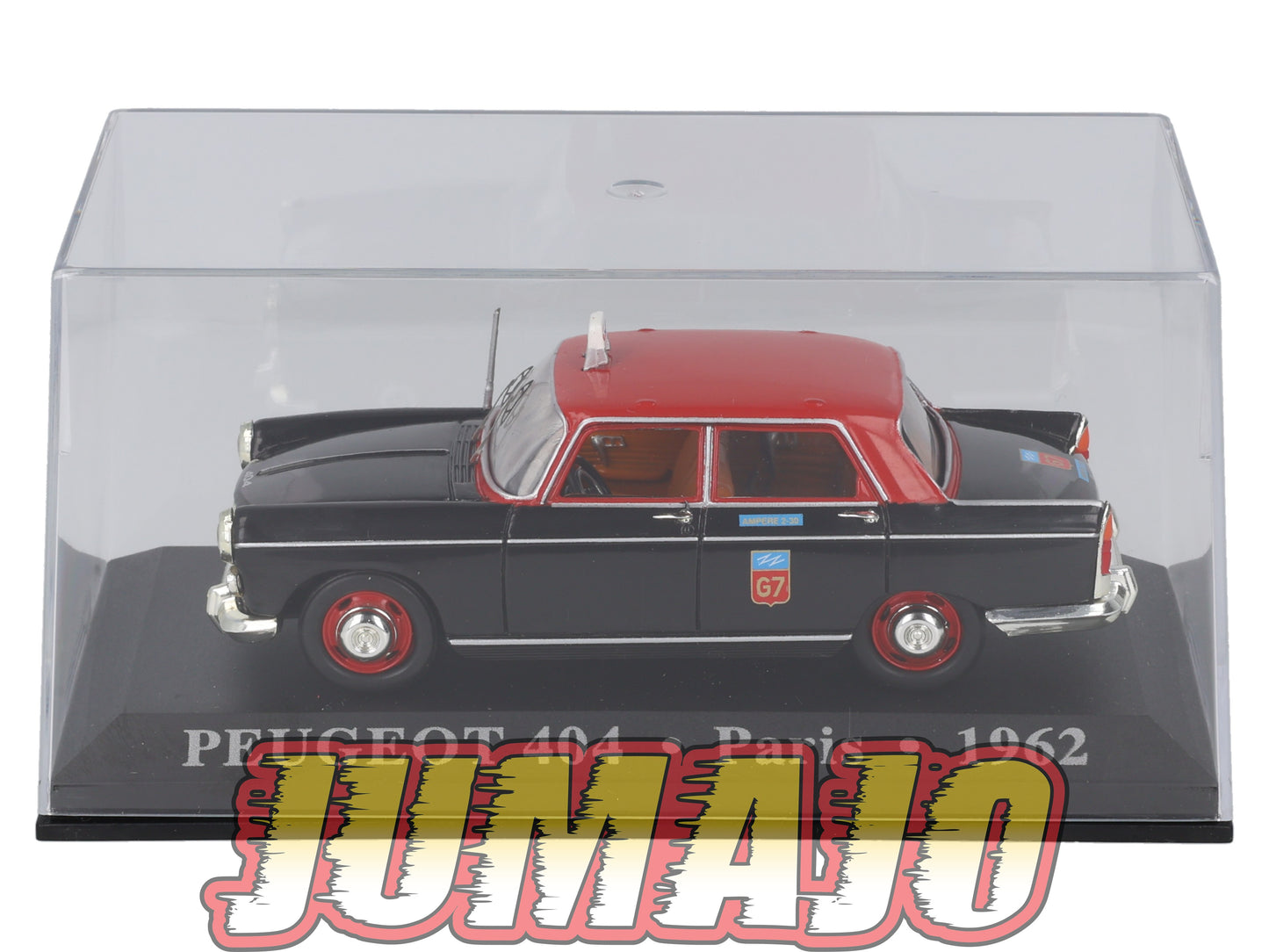 TX1 Voiture 1/43 IXO/Altaya TAXIS DU MONDE : PEUGEOT 404 Paris 1962