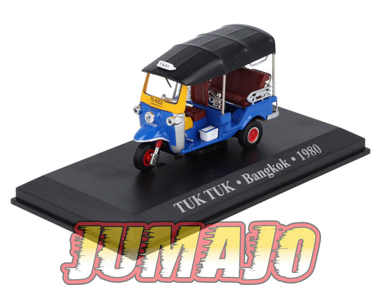 TX28 Voiture 1/43 IXO/Altaya TAXIS DU MONDE : TUK TUK Bangkok 1980