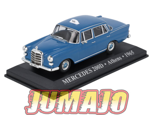 TX31 Voiture 1/43 IXO/Altaya TAXIS DU MONDE : MERCEDES 200D Athens 1965