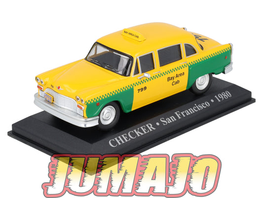 TX38 Voiture 1/43 IXO/Altaya TAXIS DU MONDE : CHECKER San Francisco 1980