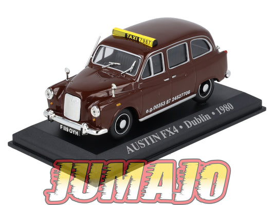 TX40 Voiture 1/43 IXO/Altaya TAXIS DU MONDE : AUSTIN FX4 Dublin 1980