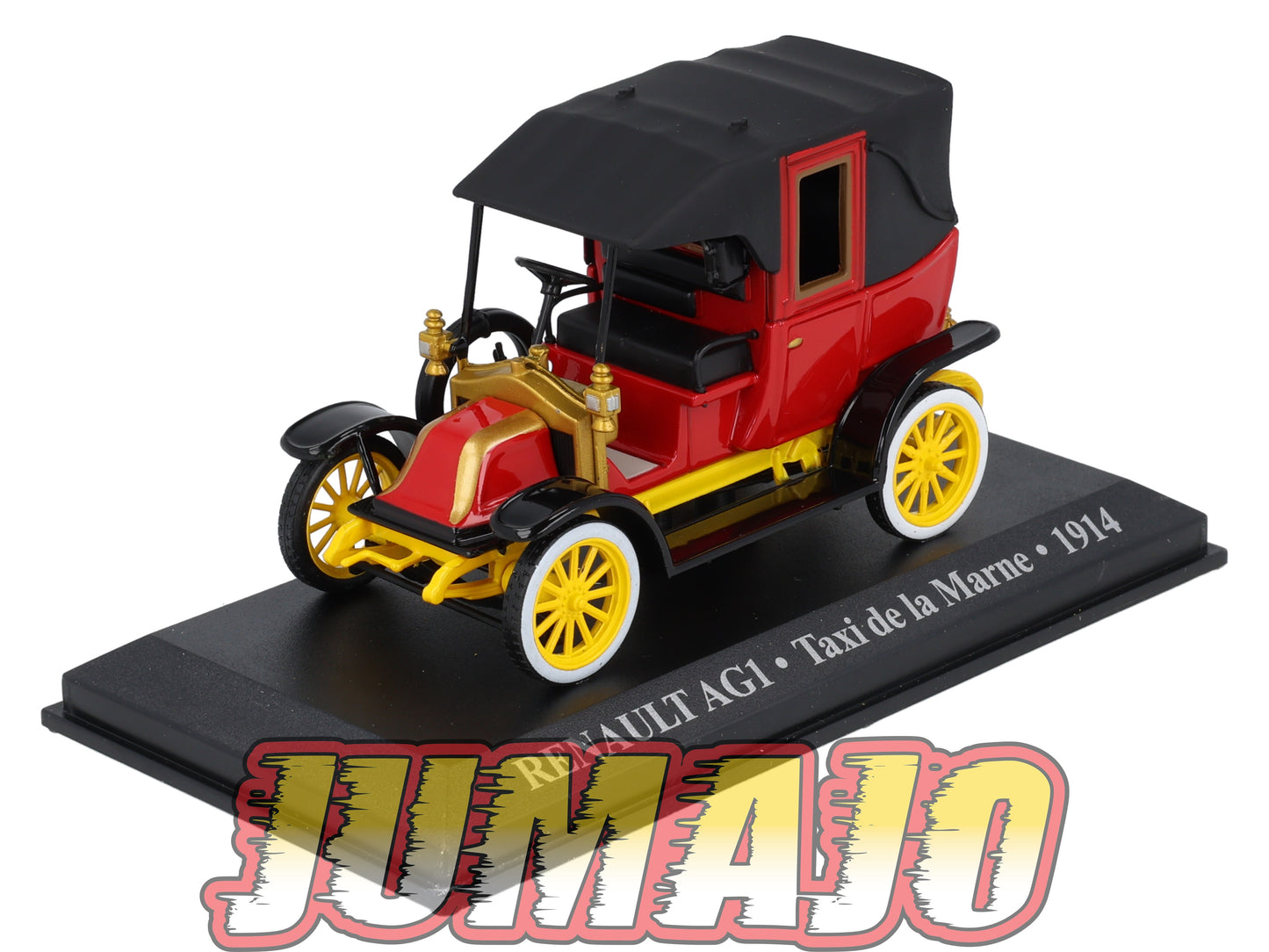 TX46 Voiture 1/43 IXO/Altaya TAXIS DU MONDE : RENAULT AG1 Taxi de la Marne 1914