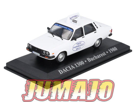 TX48 Voiture 1/43 IXO/Altaya TAXIS DU MONDE : DACIA 1300 Bucharest 1980