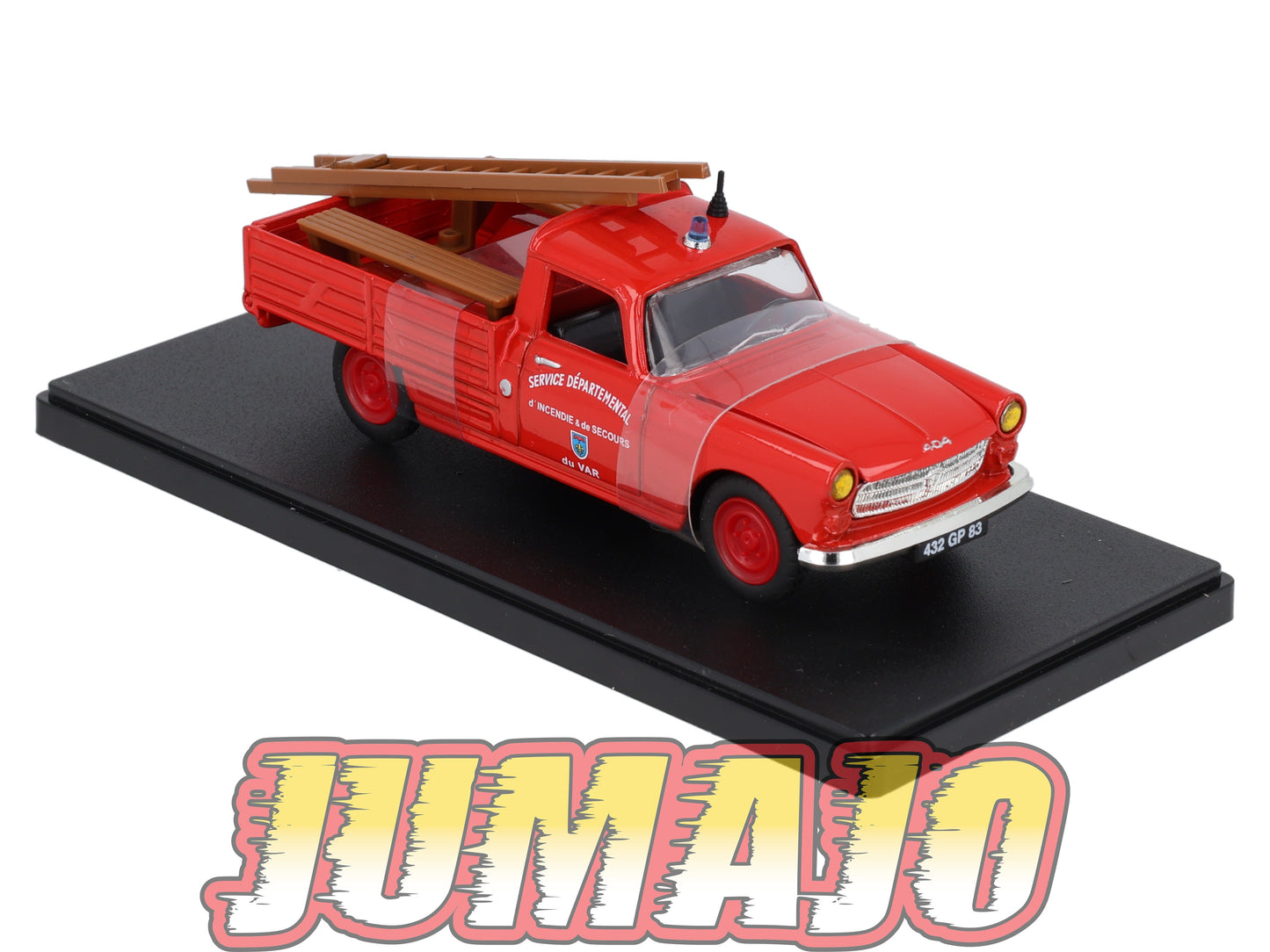 UT13 voiture 1/43 atlas Eligor utilitaires PEUGEOT 404 Pick Up Pompiers Incendie & Secours Du Var